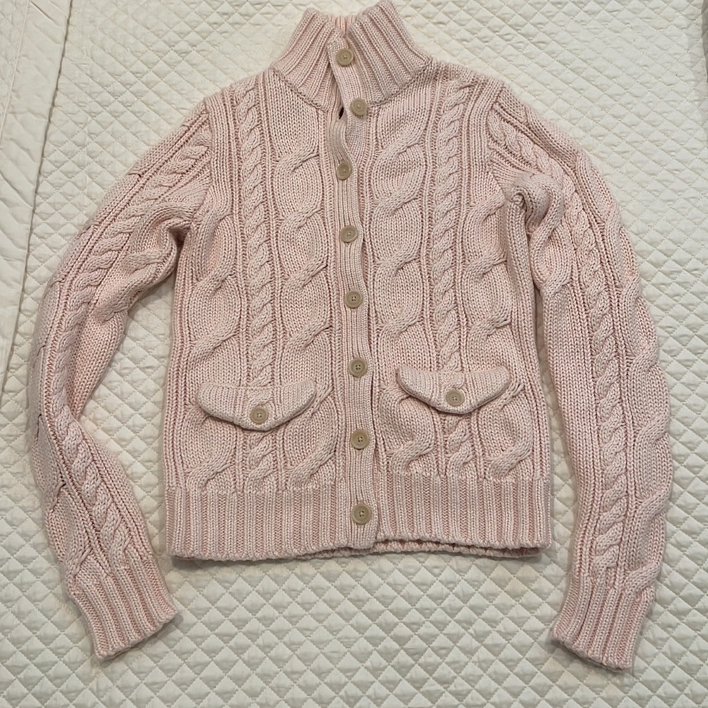 Ralph Lauren Cotton Cableknit Sweater